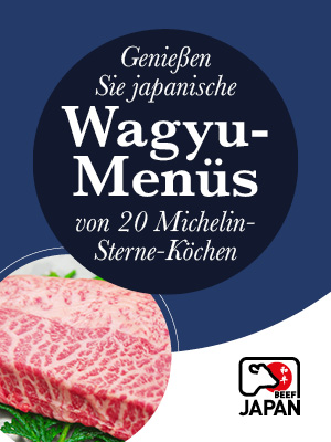 Genießen Sie japanische Wagyu Menüs von 20 Michelin Sterneköchen