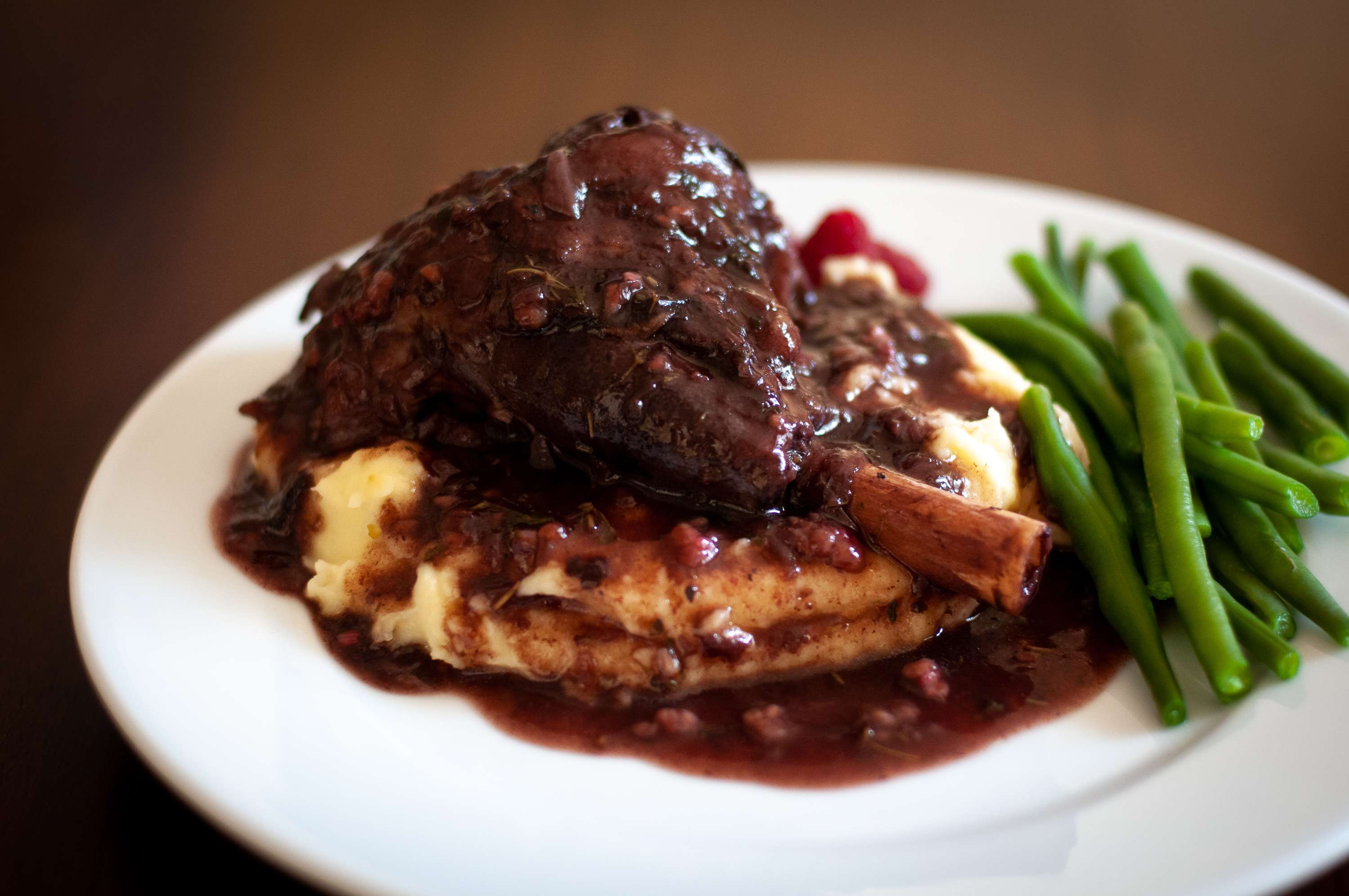 Braised Lamb Shanks