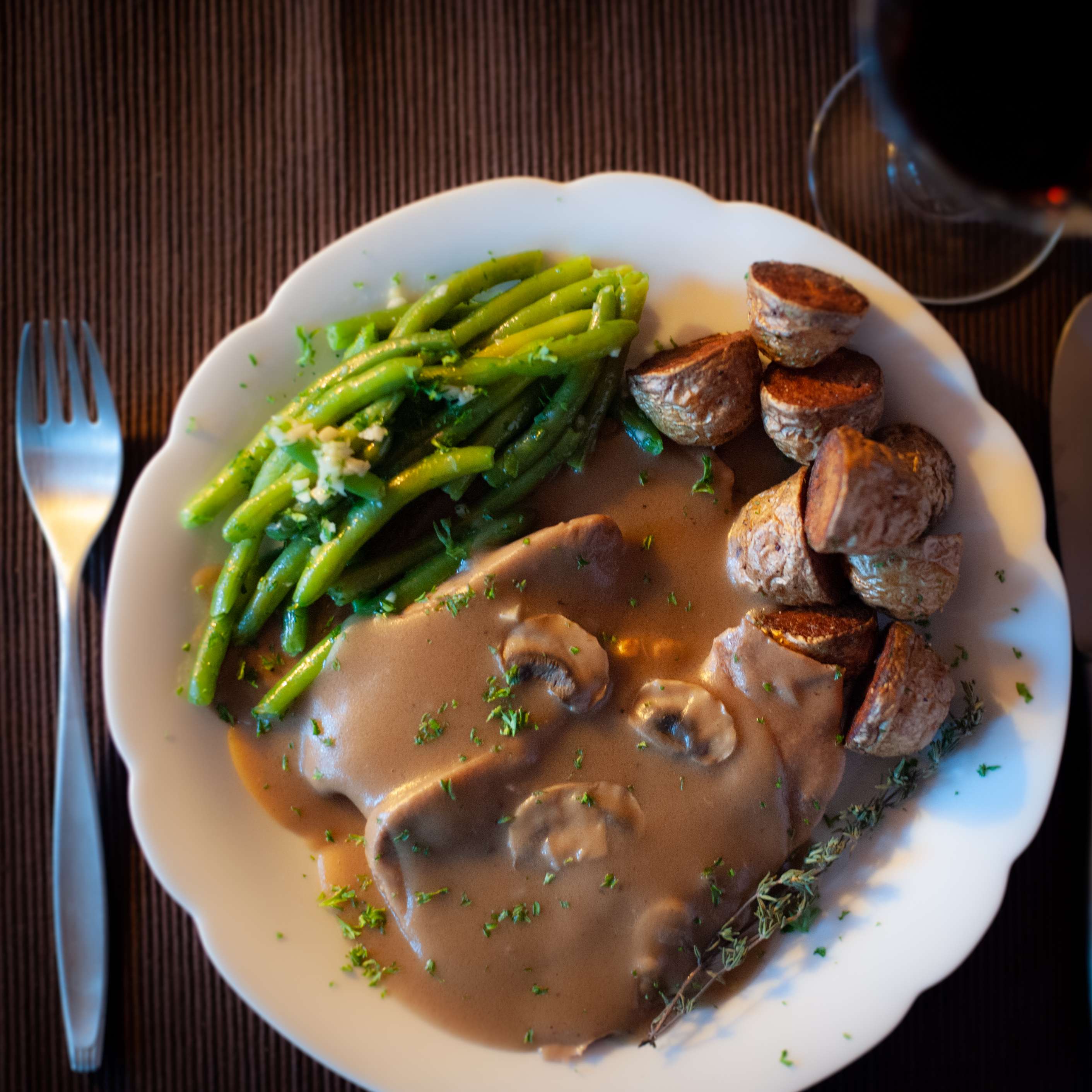 Langue de Boeuf à la Marie-Louise