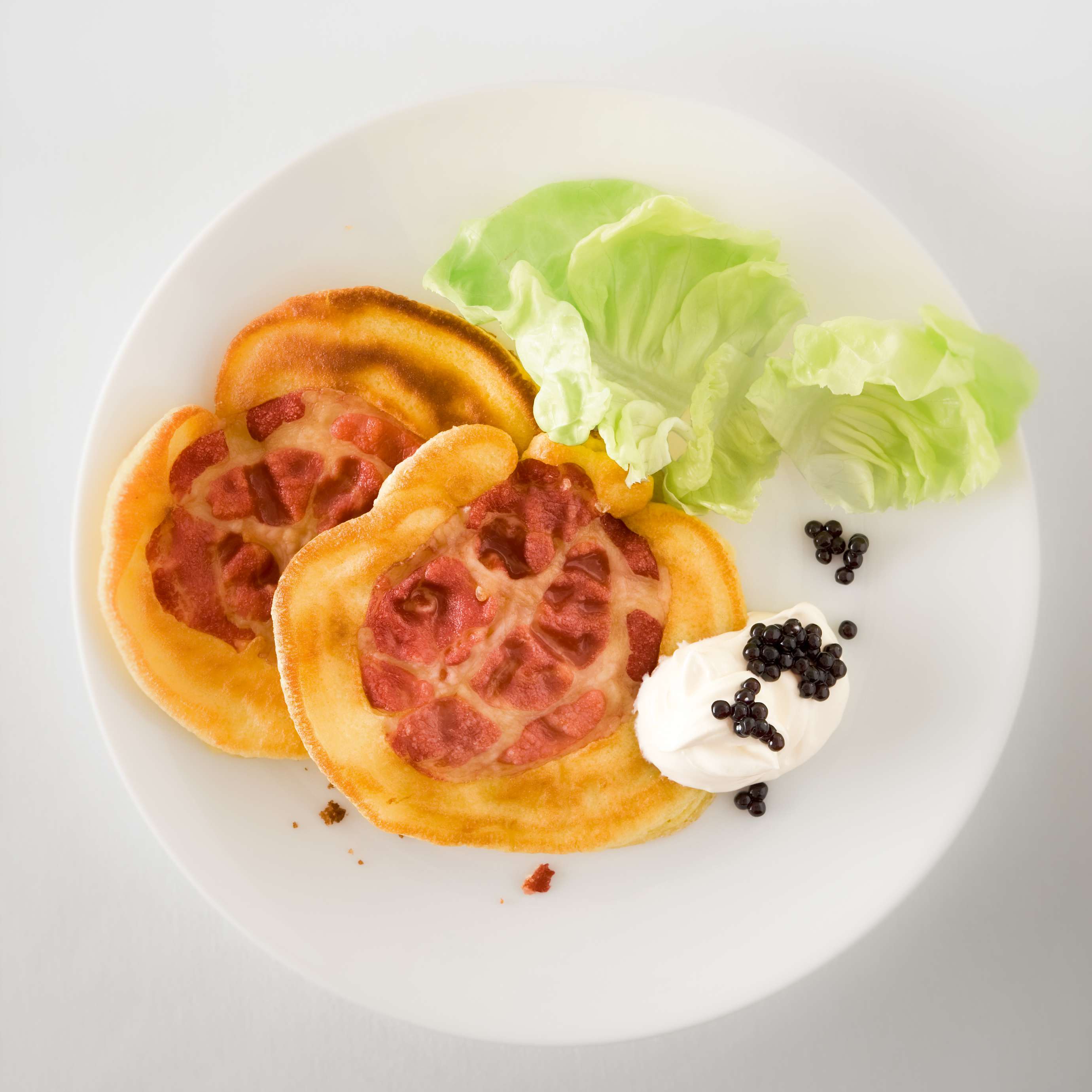 Rezept für Pfannkuchen mit Coppa