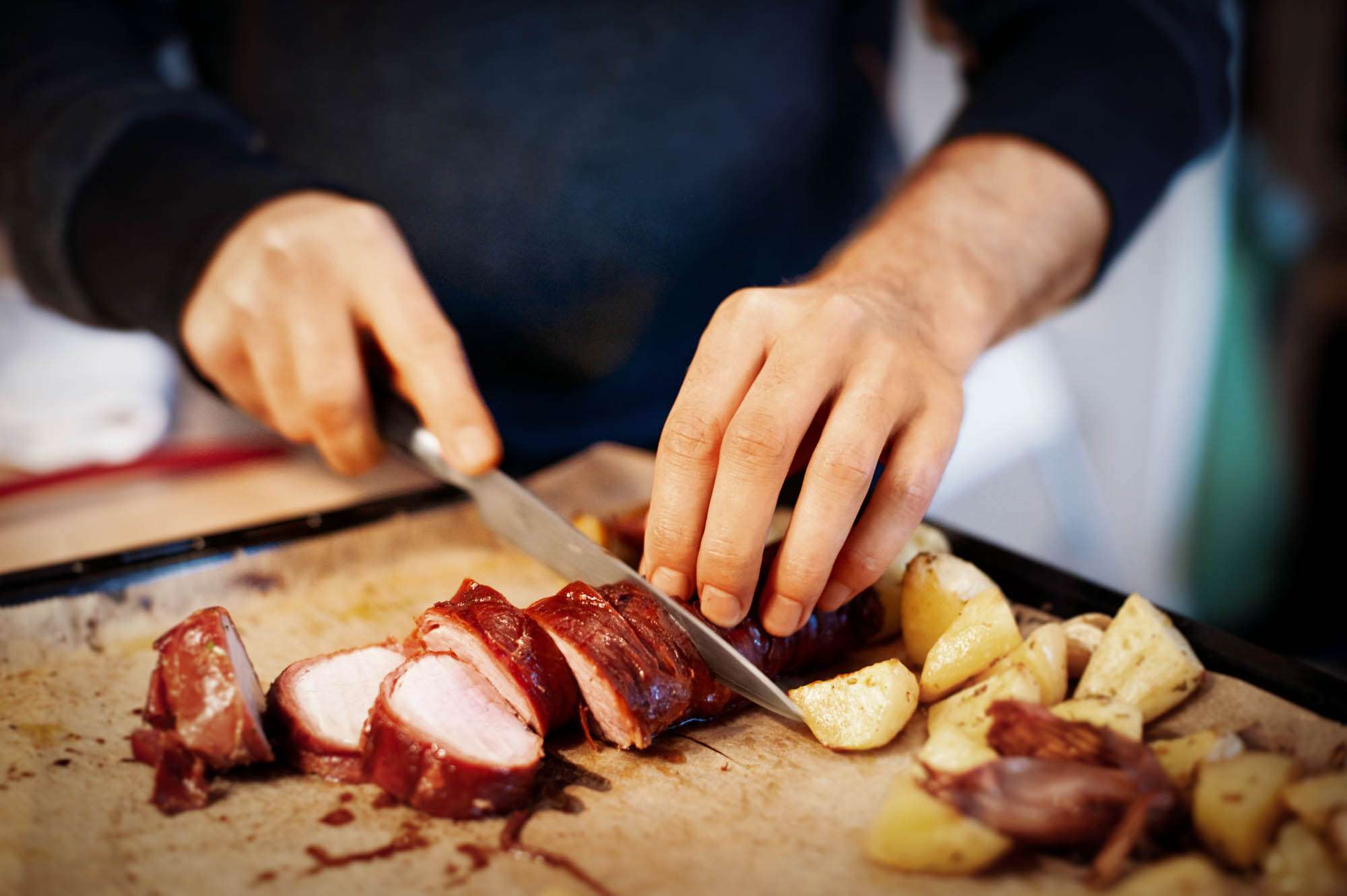 Solomillo de Cerdo con Jamón Serrano