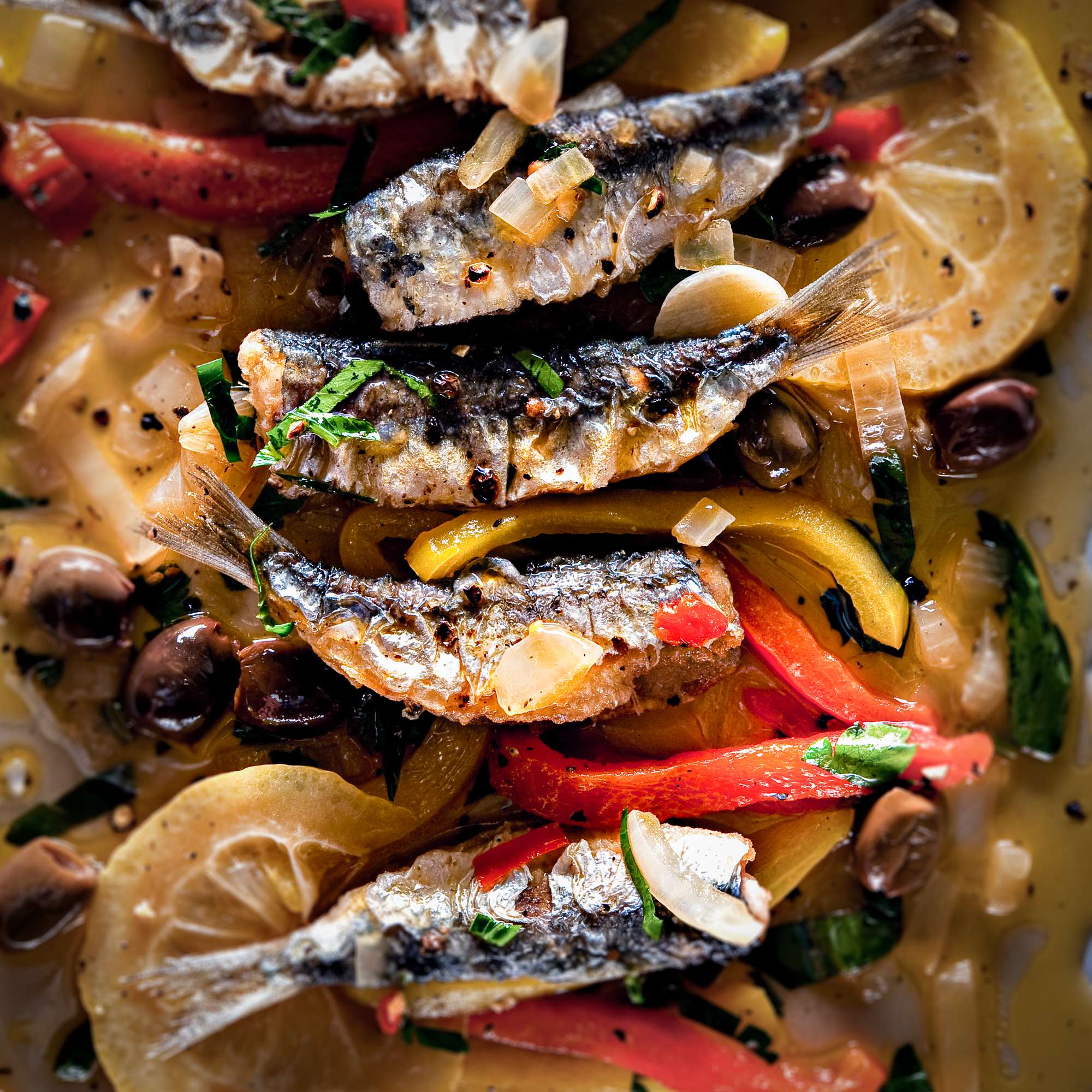 Sardinen-Escabeche