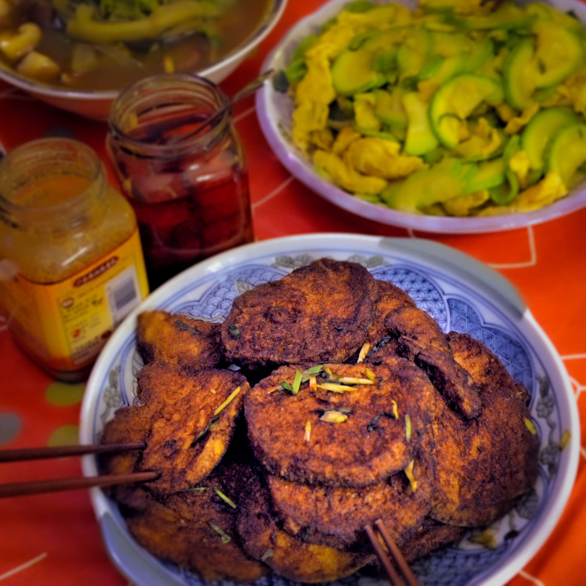 Hongshaosuji - Vegetarisches Huhn
