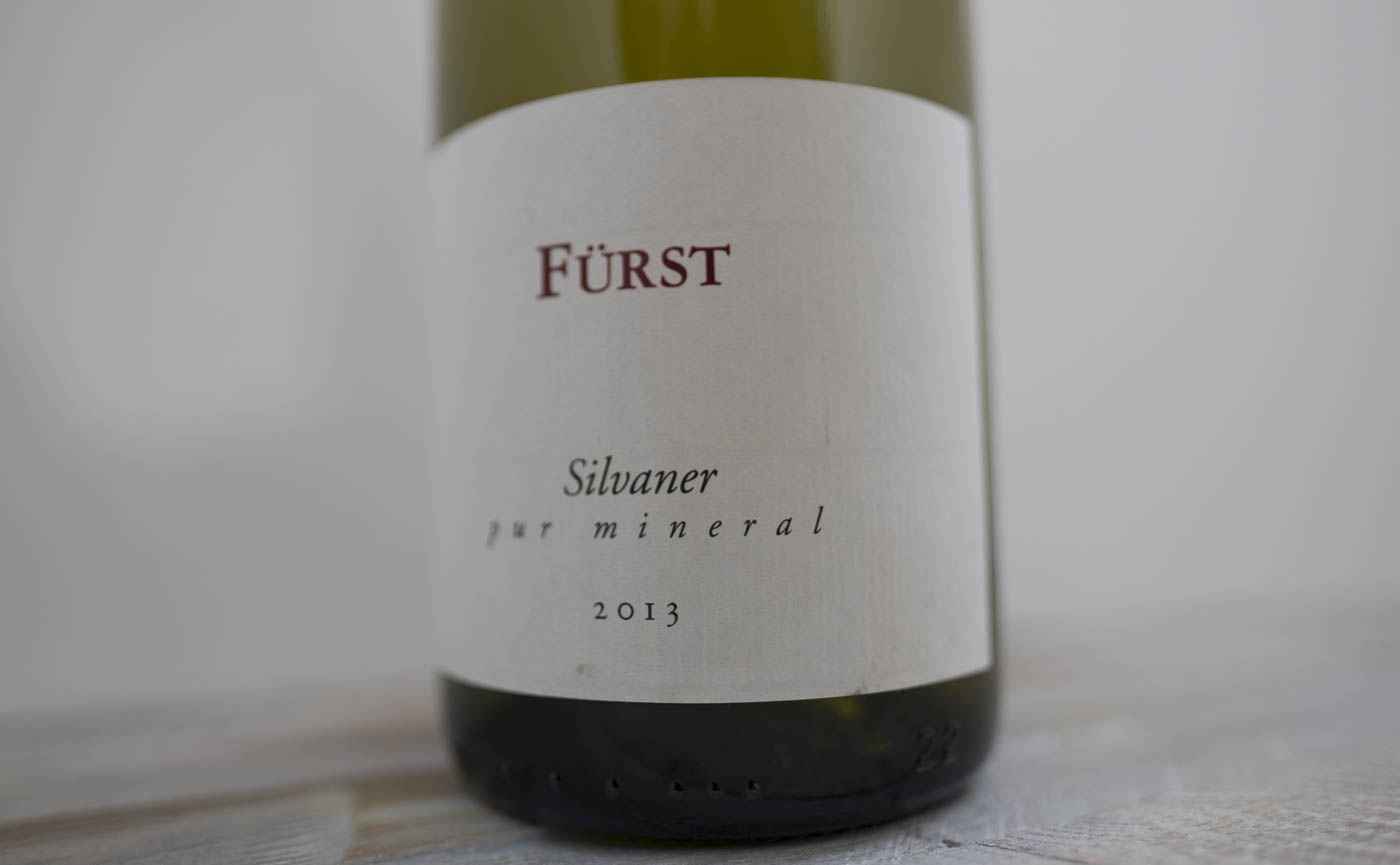 Weinkritik: Weingut Fürst, Silvaner pur mineral 2013, Franken, Deutschland