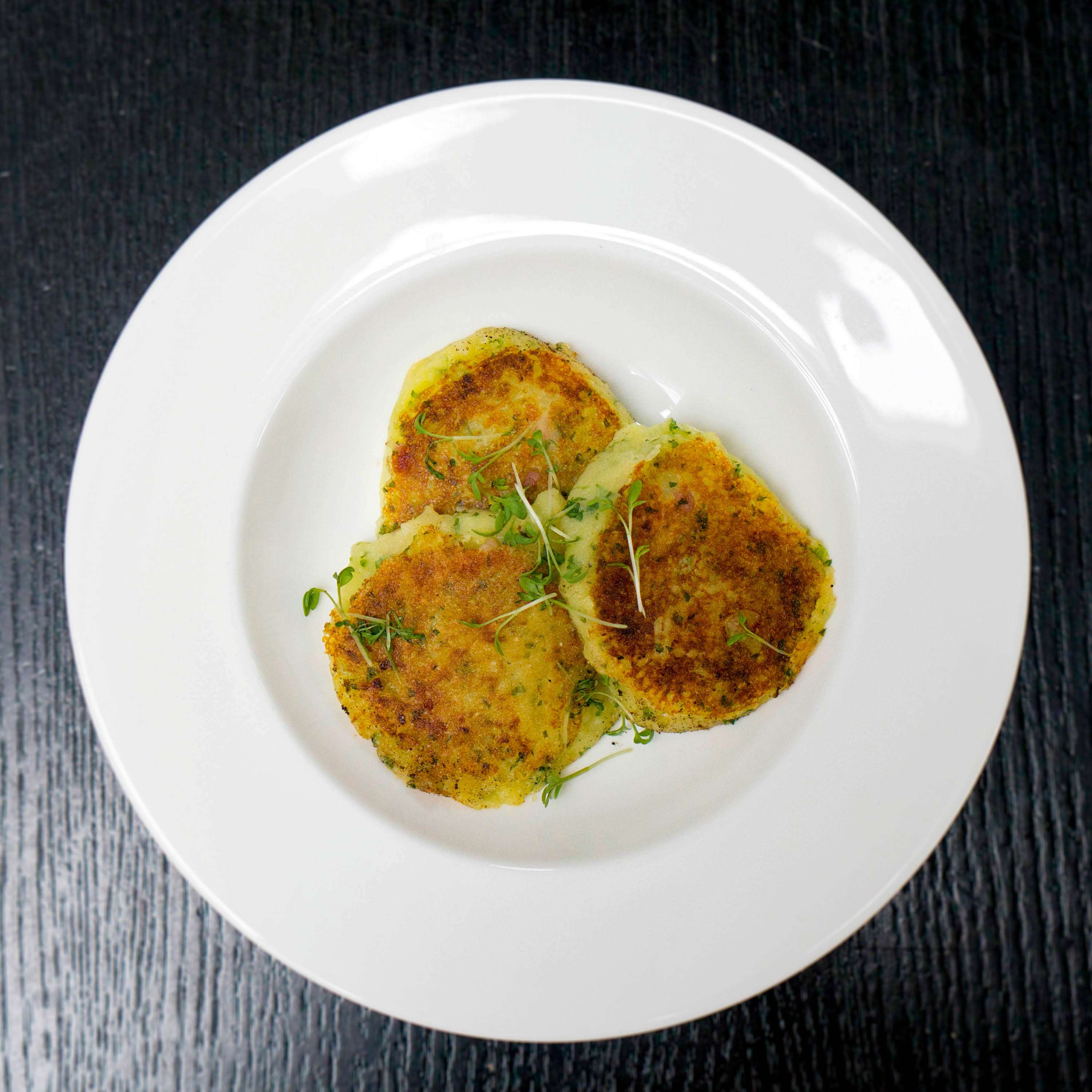 Rezept für Kartoffeltaler - Pommes maccaire