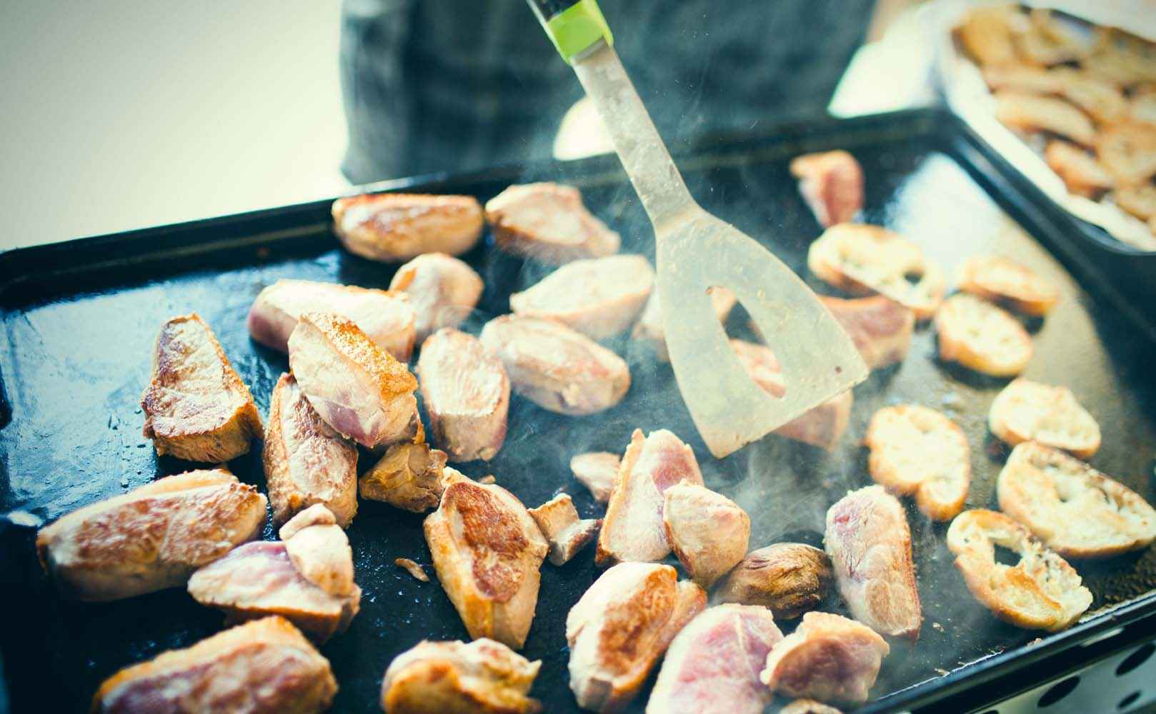 Rezept für Entenbrust mit CurryHonig