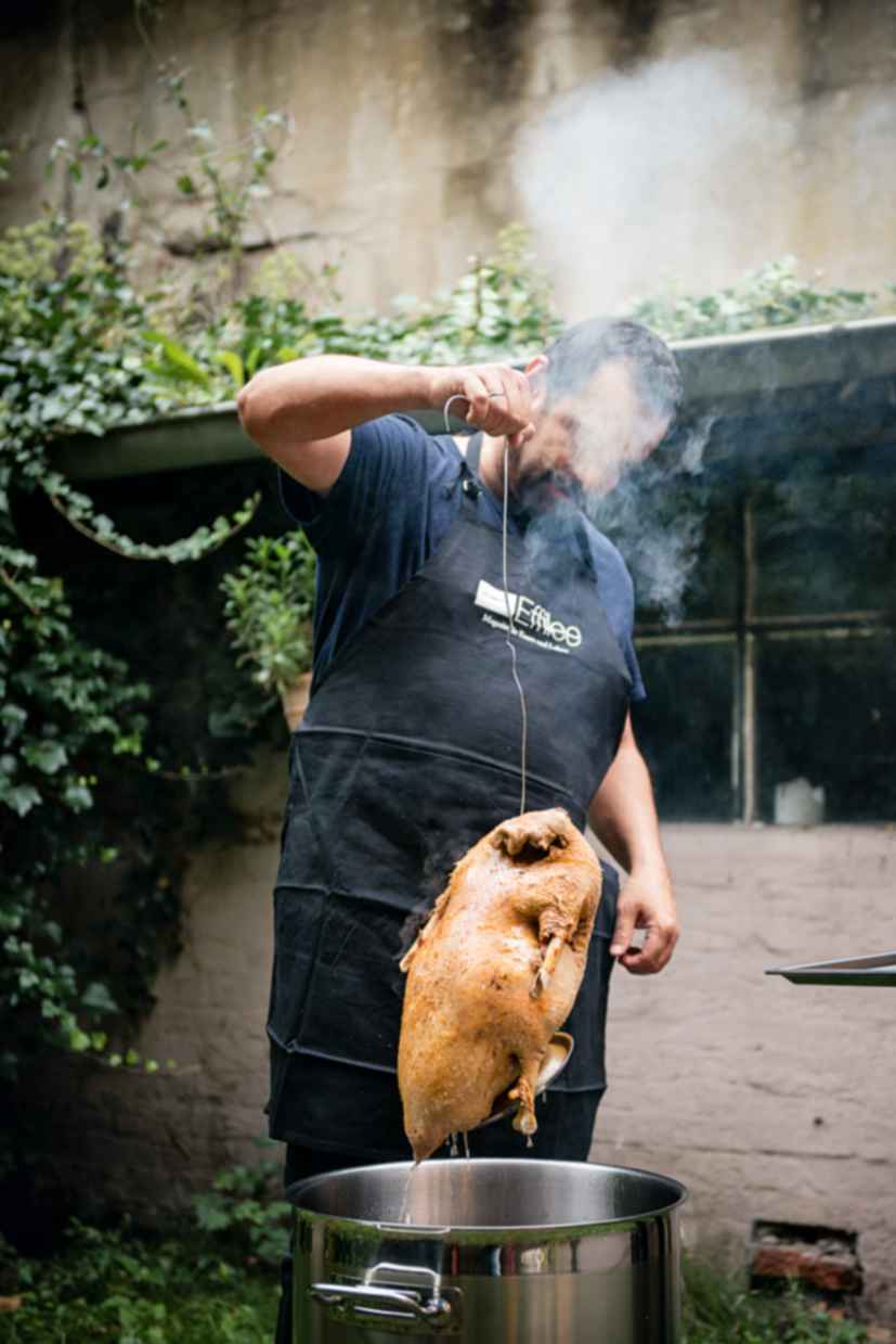 Rezept für Frittierte Gans