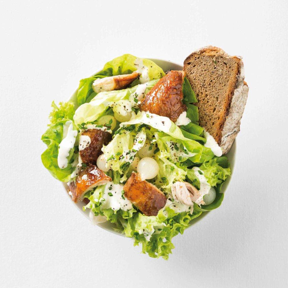 Caesar Salad auf norddeutsche Art - Effilee