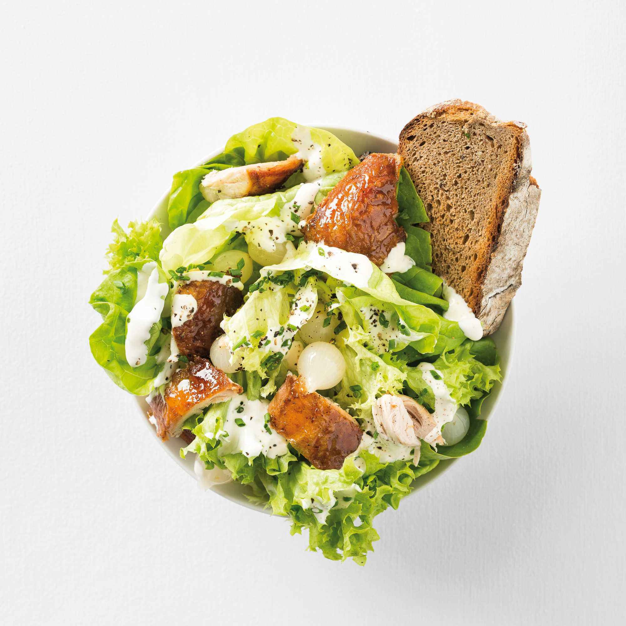 Caesar Salad auf norddeutsche Art - Effilee