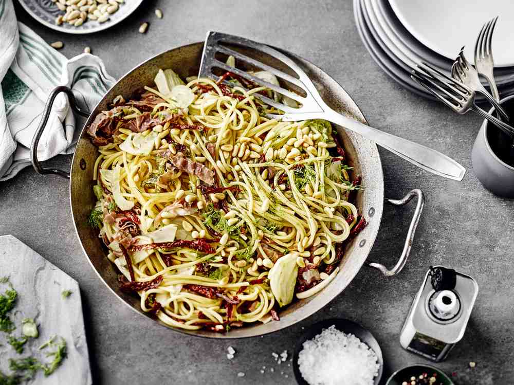 Rezept für Fenchel-Spaghetti