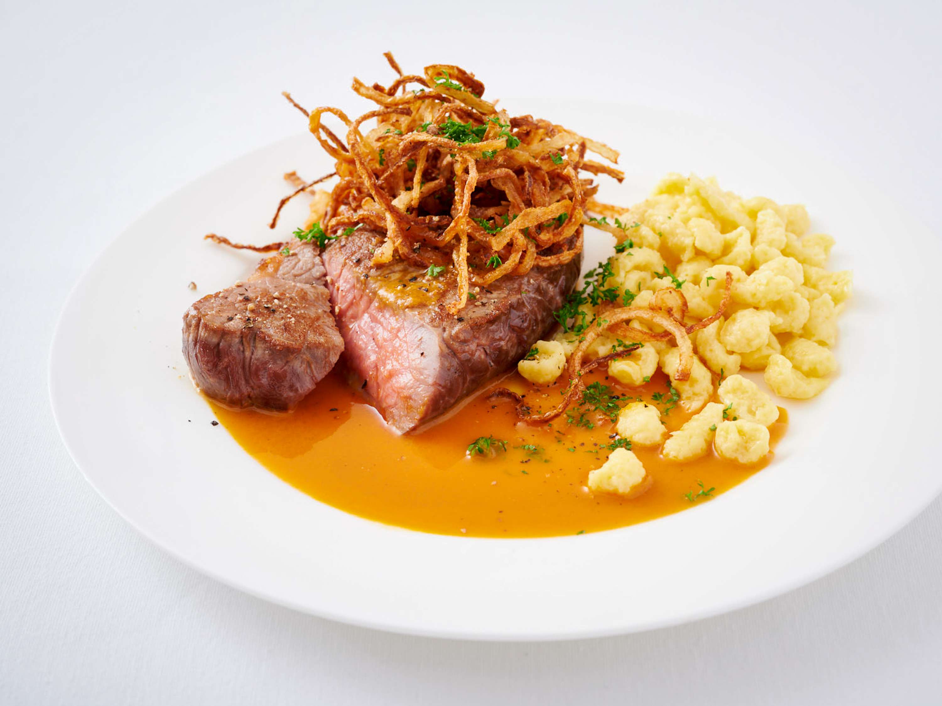 Zwiebelrostbraten