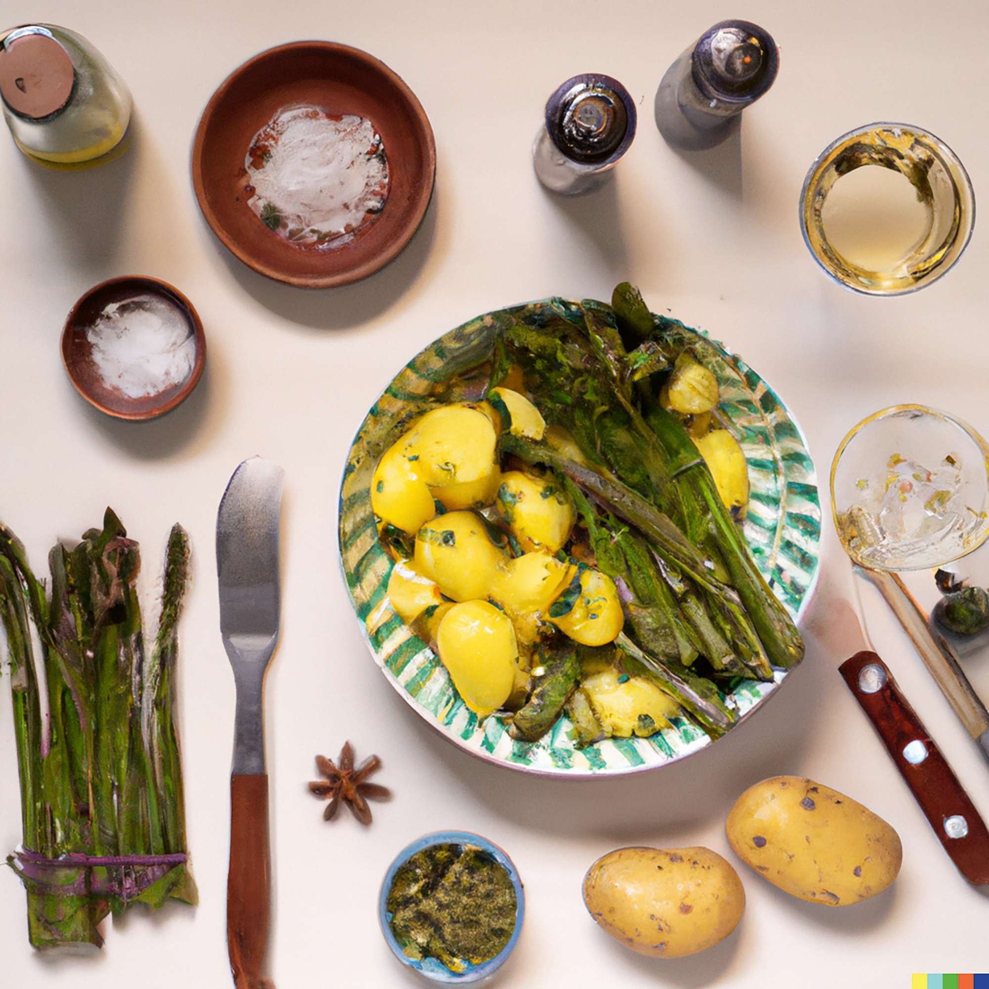 Spargel-Kartoffelsalat