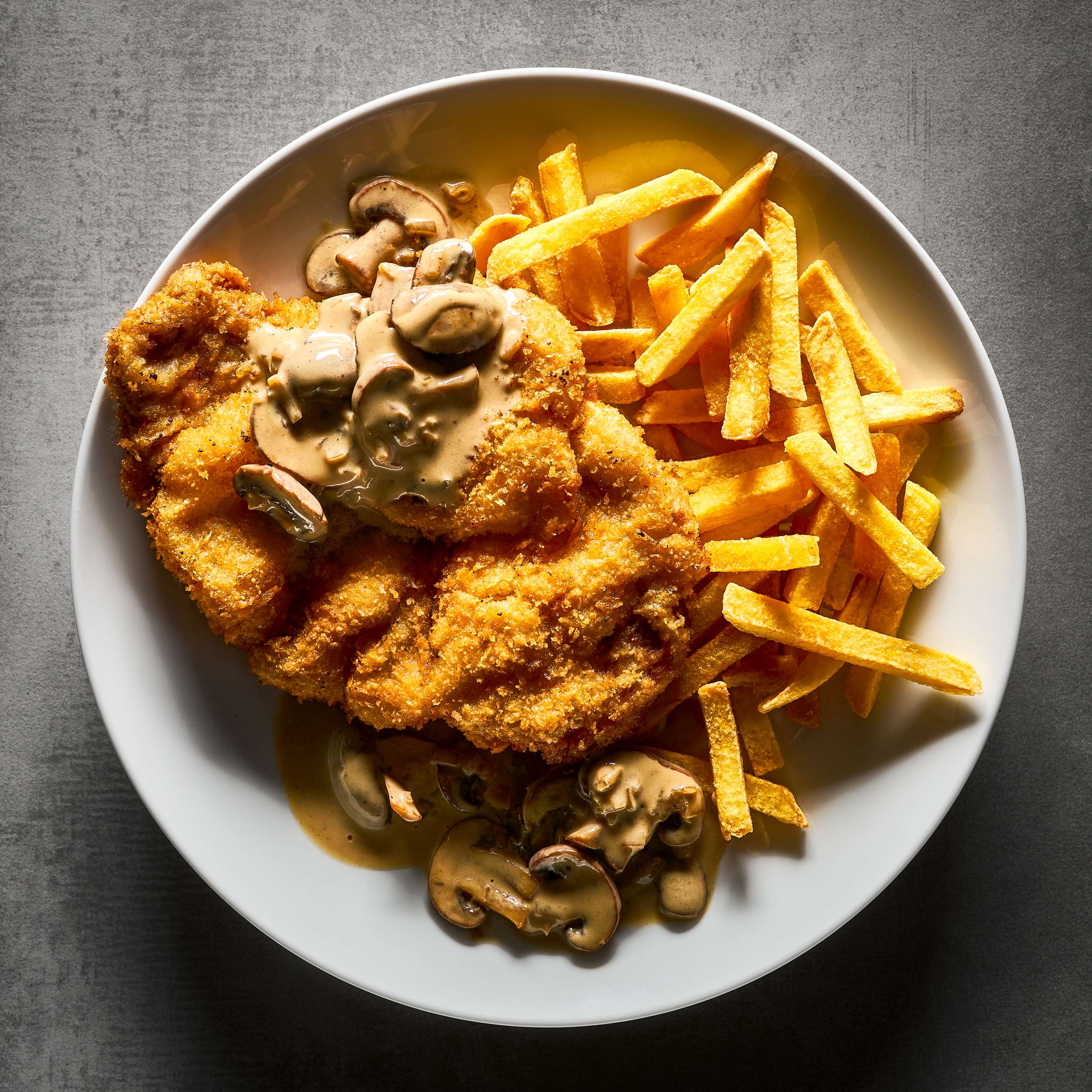 Herrn Paulsens Deutschstunde: Schnitzel mit Jägersauce